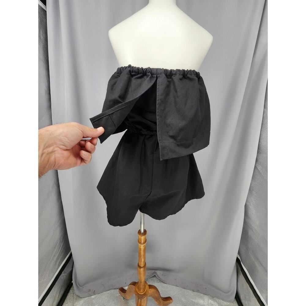 Undercover Hippie Wander Romper Womens One Size Black Strapless Boho - Picture 4 of 14